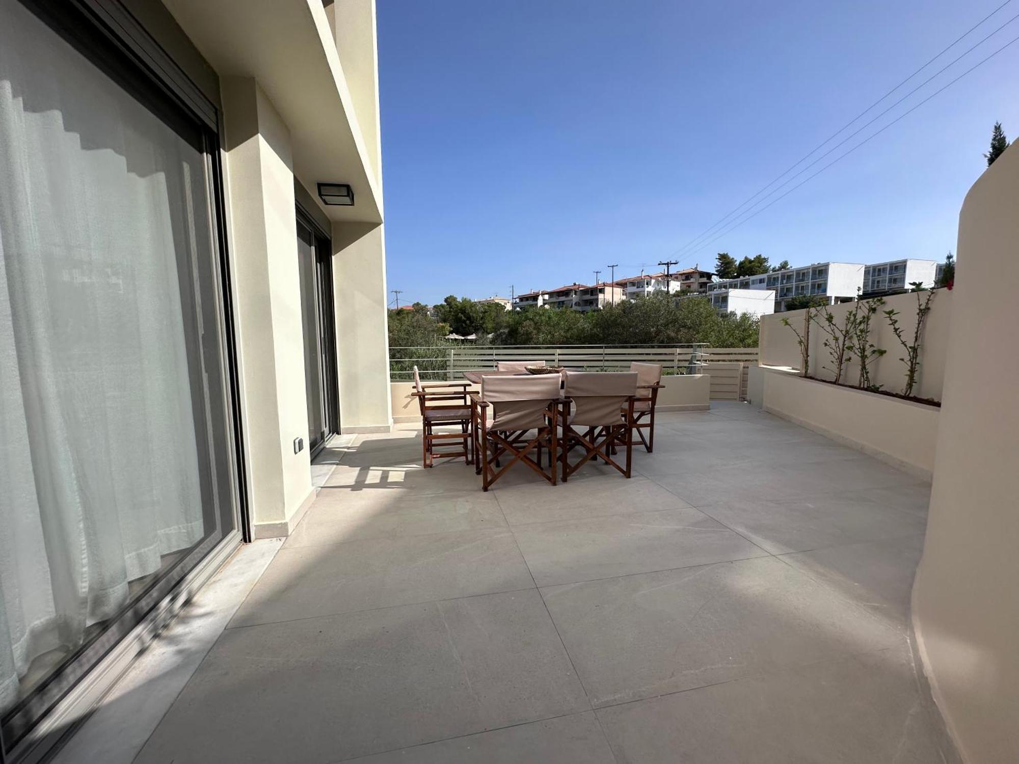 Апартаменты Rvg Rania House With Pool Порто Хели Экстерьер фото