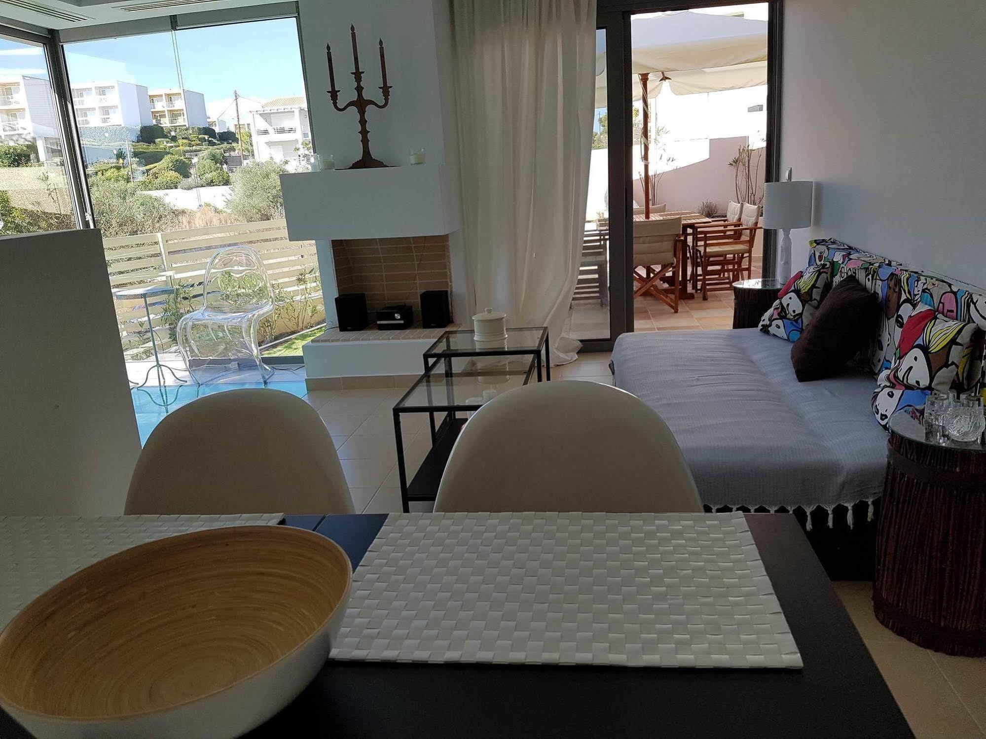 Апартаменты Rvg Rania House With Pool Порто Хели Экстерьер фото