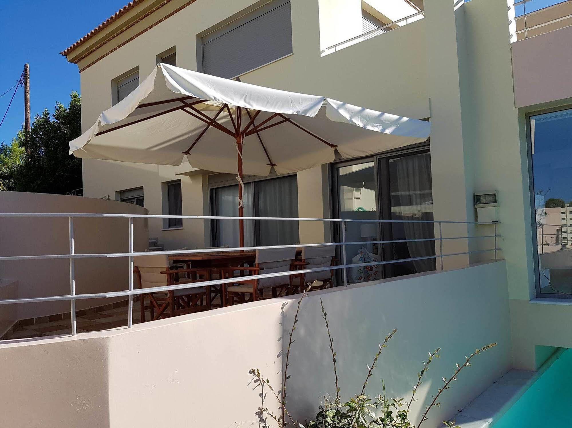 Апартаменты Rvg Rania House With Pool Порто Хели Экстерьер фото